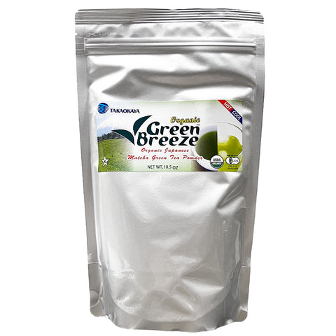 Takaokaya Green Breeze Organic Matcha Green Tea Powder 10.5 oz (300g)