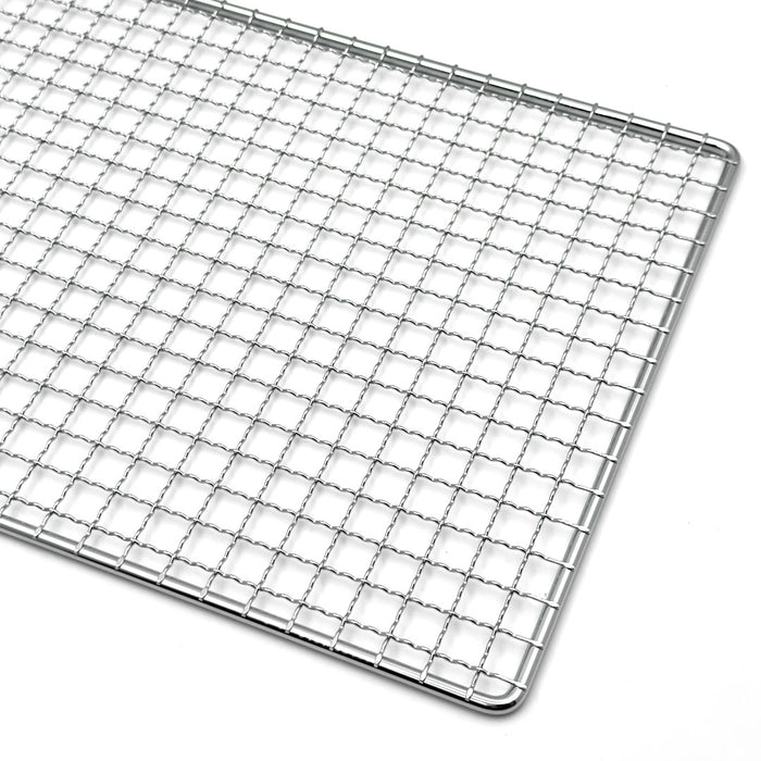 Cross Wire Grill Mesh Replacement for Charcoal Grills 11.4" x 9.1"