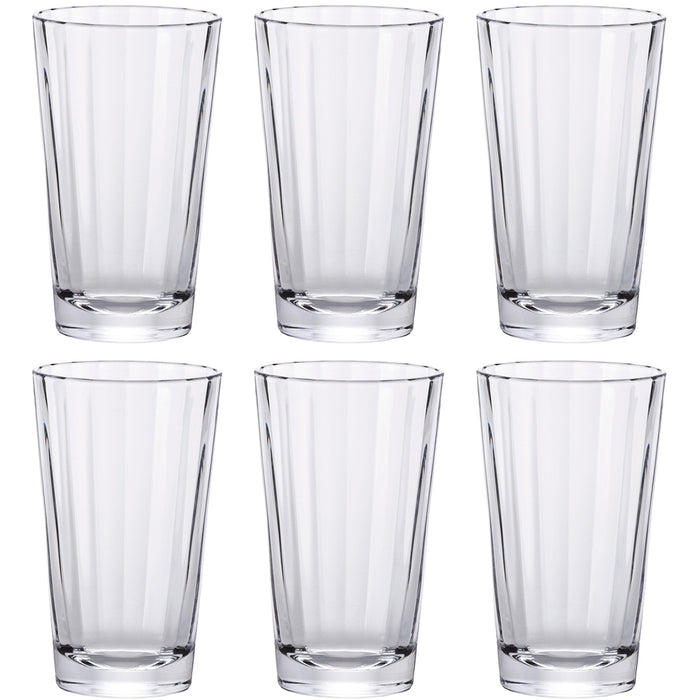 Lined Glass Sake Cup 5 fl oz (Set of 6)