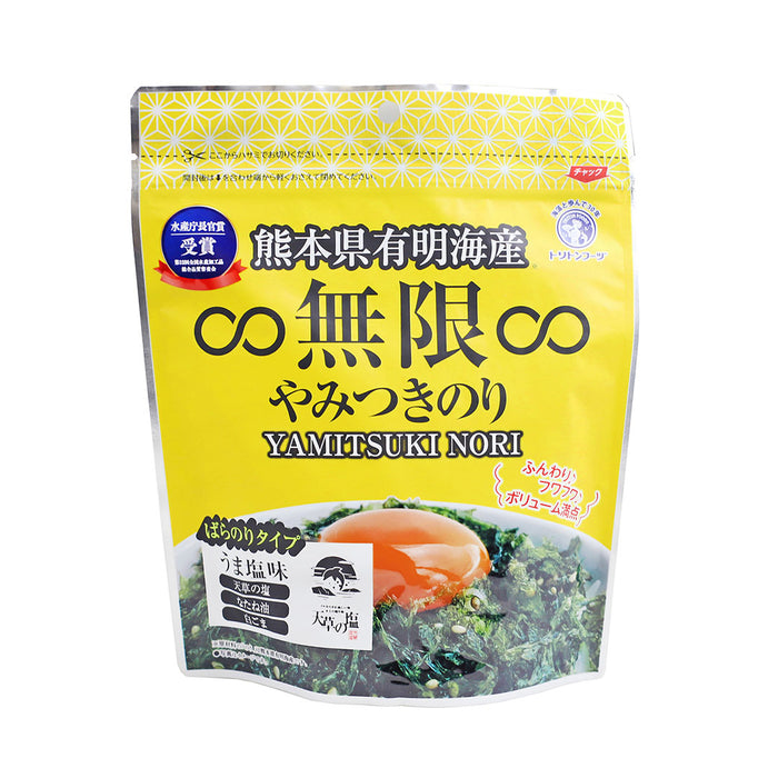 Mugen Nori Seasoned Dried Seaweed Flakes - Yamitsuki 1.41 oz (40g)