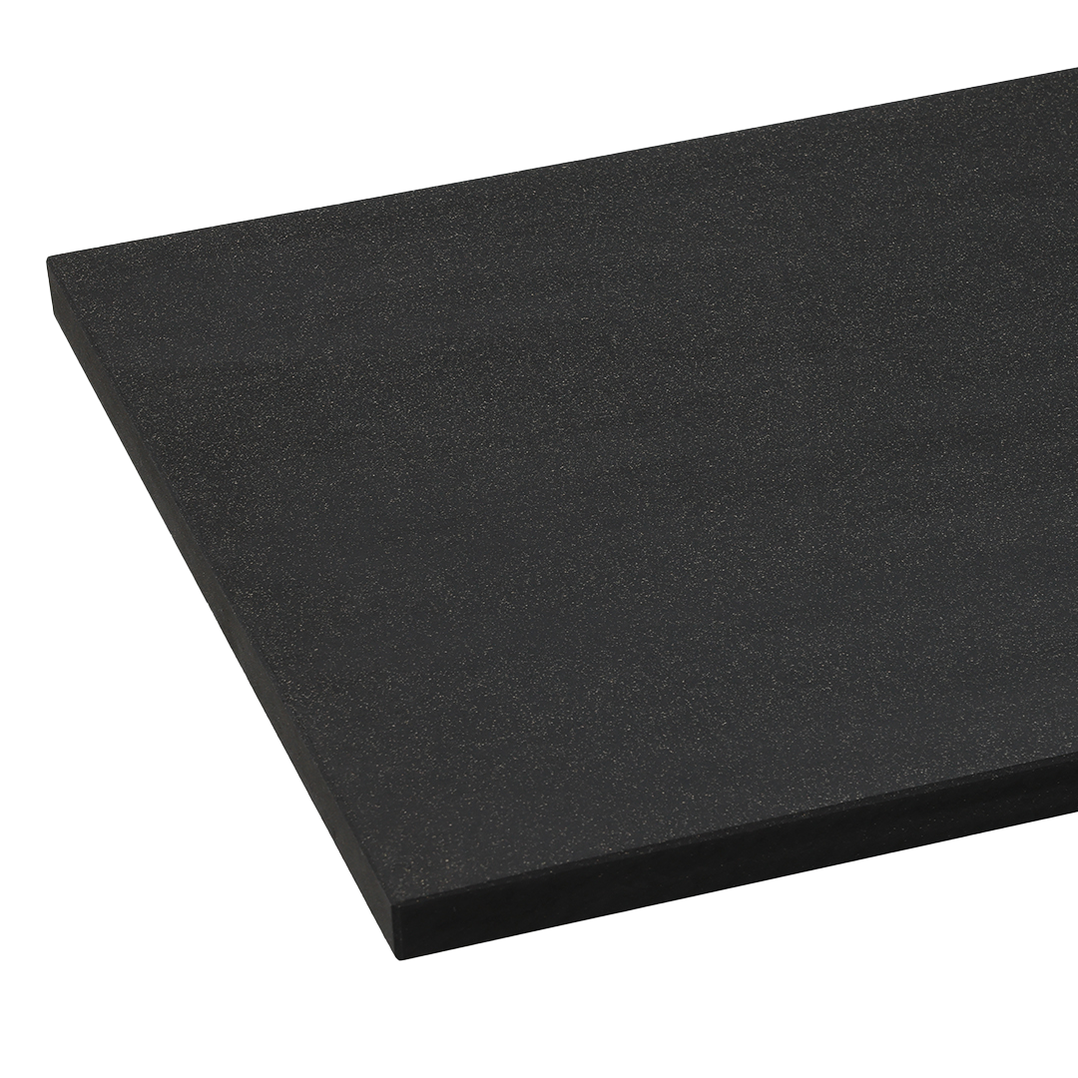 Parker Asahi Pro Rubber Cutting Board Matte Black 29.5