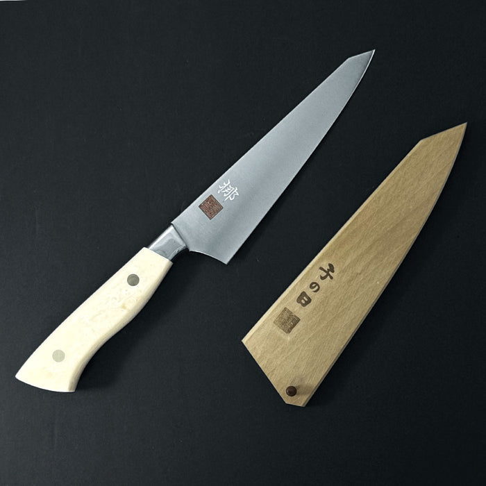 Nenohi Nagi Honesuki 150mm Luna Handle with Saya Cover