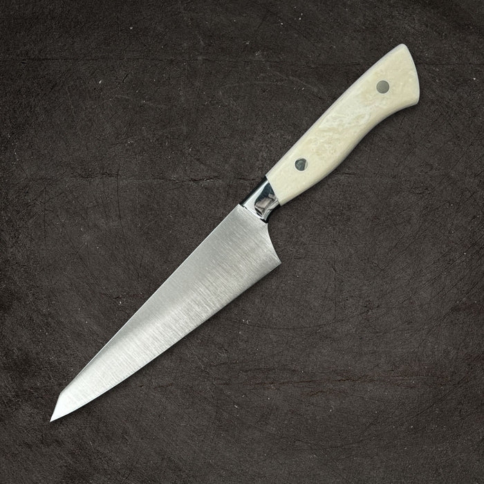 Nenohi Nagi Honesuki 150mm Luna Handle with Saya Cover Back Side