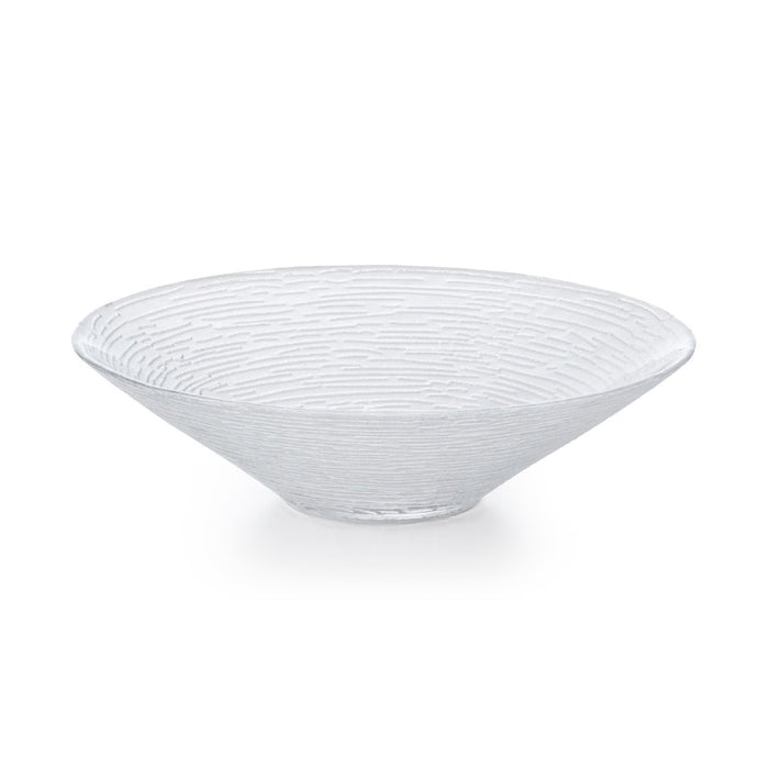 Textured Glass Salad Bowl 24 fl oz