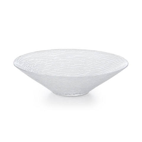 Textured Glass Salad Bowl 24 fl oz / 8.1