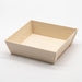 Wooden Square Takeout Bento Box 4.5" x 4.5" (800/case) - No Lid