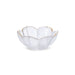 Crocus Mamebachi Small Glass Bowl Gold Trim 1.5 fl oz