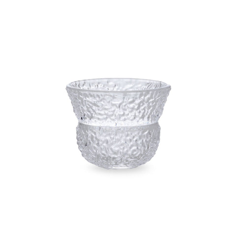 Textured Orient Glass Sake Cup 2.5 fl oz