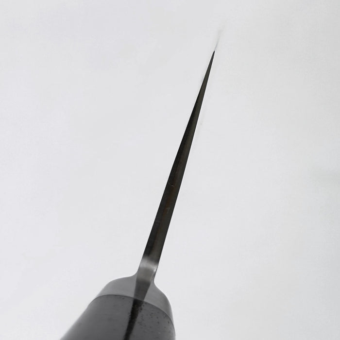 Tadafusa SLD Kiritsuke Gyuto 240mm Hammered Ebony Handle Choil
