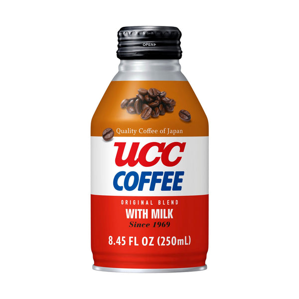 UCC Original Blend Milk Coffee 8.45 fl oz (250ml) x 24 cans
