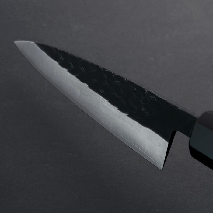 Tadafusa SLD Petty 135mm Black Hammered Back Blade