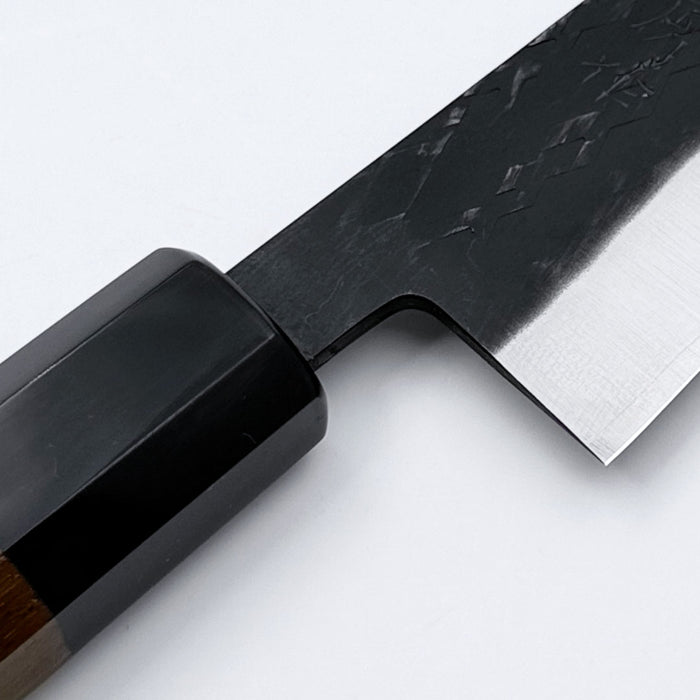 Tadafusa SLD Honesuki 150mm Black Hammered Heel