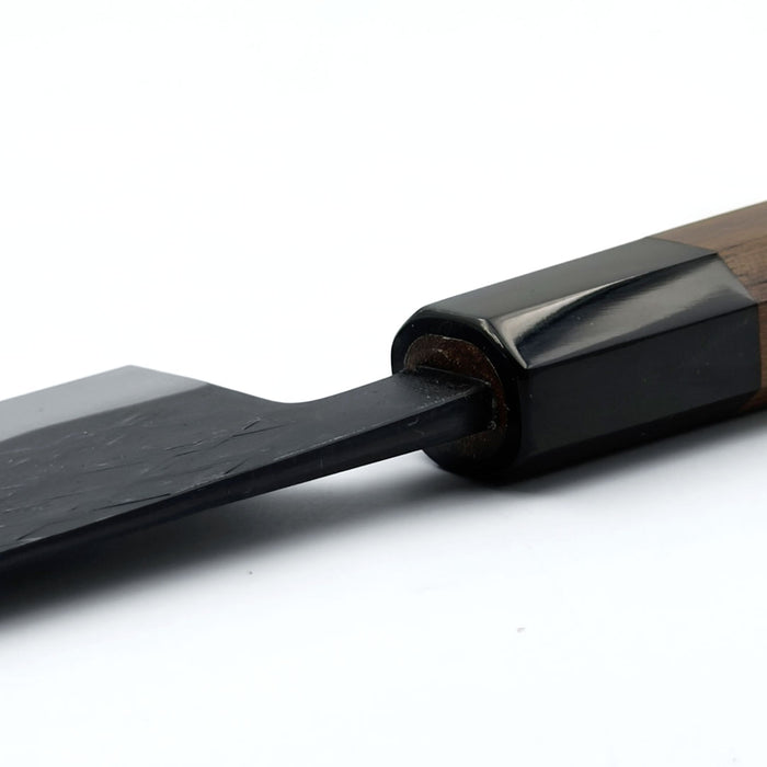 Tadafusa SLD Santoku 165mm Black Hammered Joint