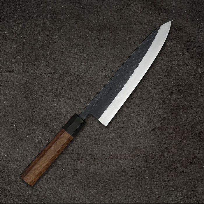 Tadafusa SLD Gyuto 210mm Black Hammered