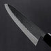 Tadafusa SLD Gyuto 240mm Black Hammered Back Blade