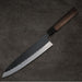 Tadafusa SLD Gyuto 240mm Black Hammered Back Side