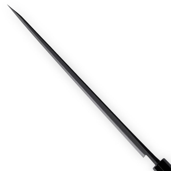 Tadafusa SLD Sujihiki 270mm Black Hammered Spine