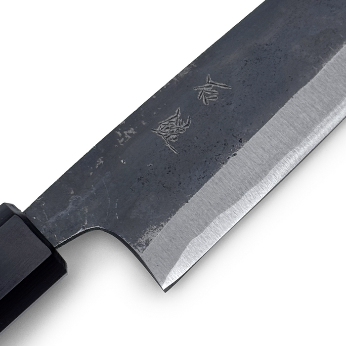 Ishizuchi Blue #2 Kurouchi Sabaki Honesuki 165mm (6.5") - Brand Engraved