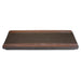 Charcoal x Rust Flat Rectangular Plate 10" x 4.75"