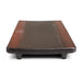 Charcoal x Rust Flat Rectangular Plate 10" x 4.75"
