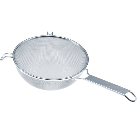 Three Snow Heavy Duty Pro Stainless Steel Fine Mesh Strainer 9.8