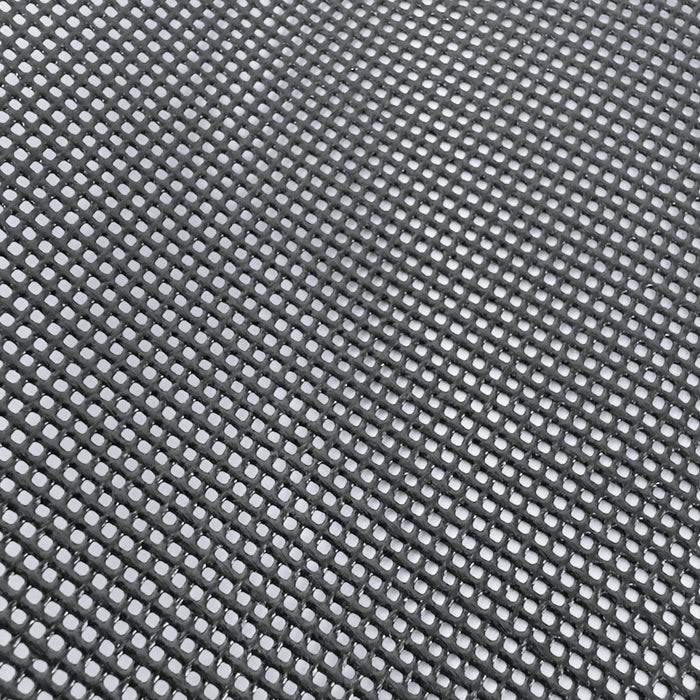 Mesh 6 Slots Knife Roll with Utility Pouch - Jet Black