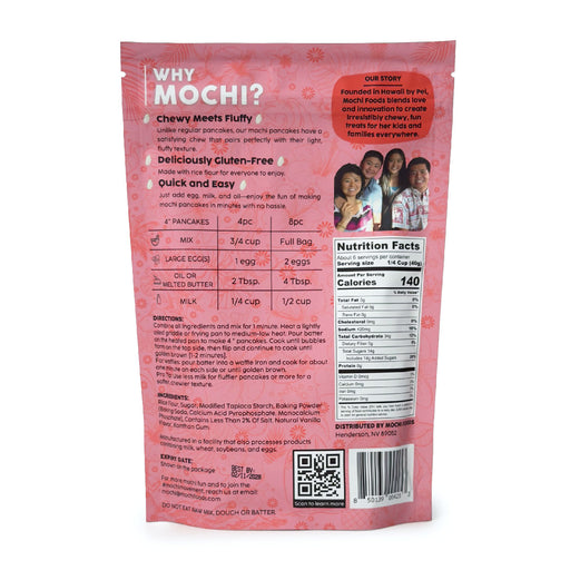 Mochi Foods Rice Flour Pancake Mix Original, Gluten Free 8 oz