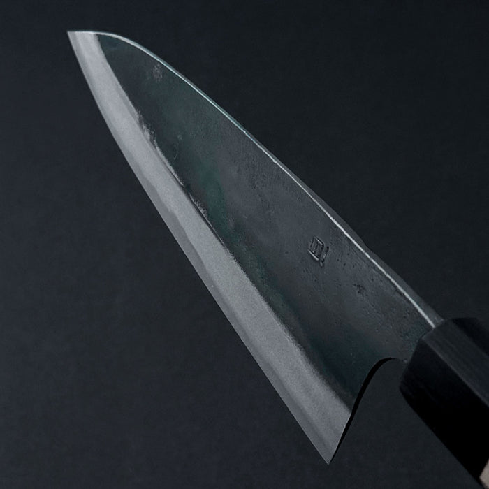 Ishizuchi White #1 Kurouchi Gyuto 180mm Back Blade