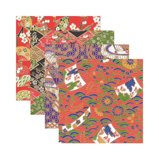 Yuzen Chiyogami Decorative Papers 4.75" x 4.75" 100 Sheets