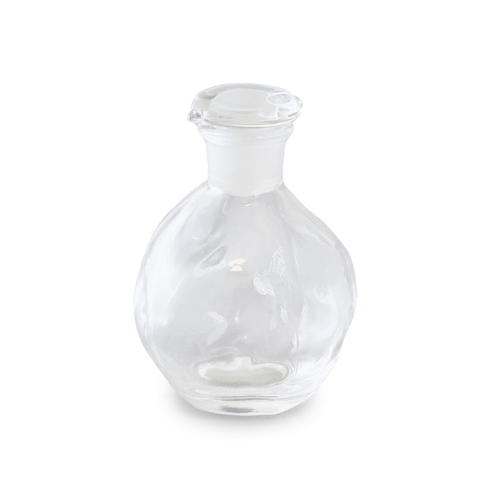 Organic Shaped Glass Soy Sauce Dispenser Clear 4.4 fl oz
