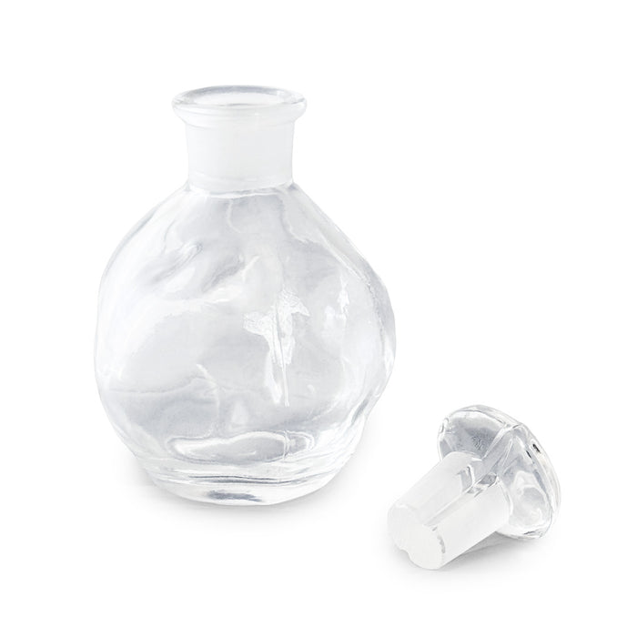 Organic Shaped Glass Soy Sauce Dispenser Clear 4.4 fl oz