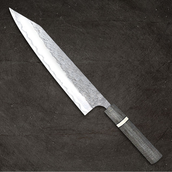 Yoshimi Kato SG2 Hyo Kiritsuke Gyuto 240mm Back