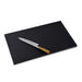 Yamaken Black Embossed Hi-Soft Cutting Board 23.6" x 13.75" x 0.75" H with 210mm Blade knife