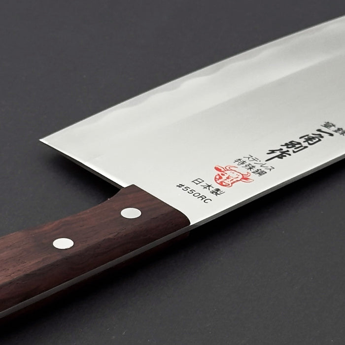 Ikkaku Bessaku Kakugata Chuka Bocho (Chinese Cleaver) 178mm Heel