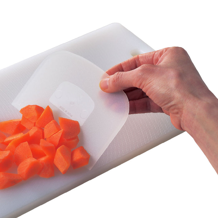 Kanda Soft PE Bowl Scraper with Measurements