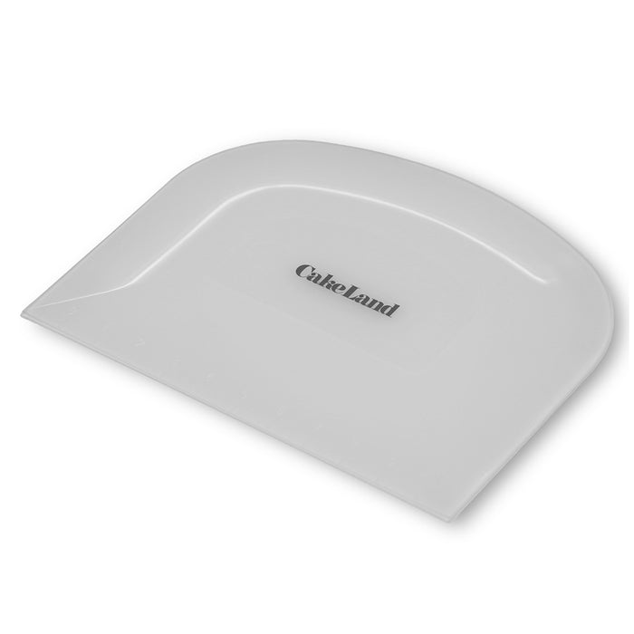 Cake Land Bowl Scraper with Measurements