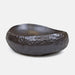 Black Oval Appetizer Plate for Mukozuke 7.3" x 5.7"