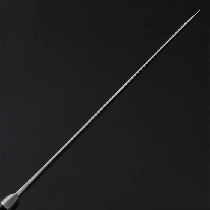 Tadafusa SLD Sujihiki 240mm Hammered Ebony Handle Spine