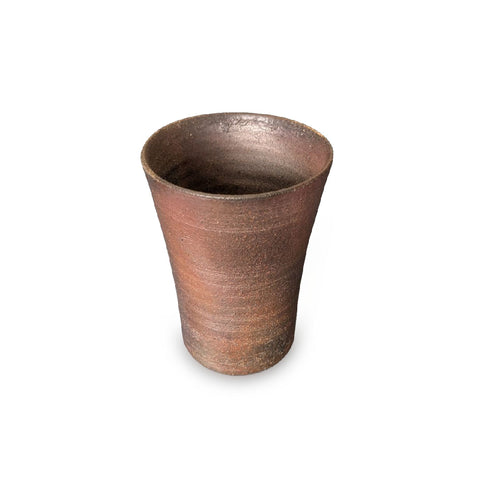 Kanayama Matte Brown Mokkiri Sake Cup 4.5 fl oz
