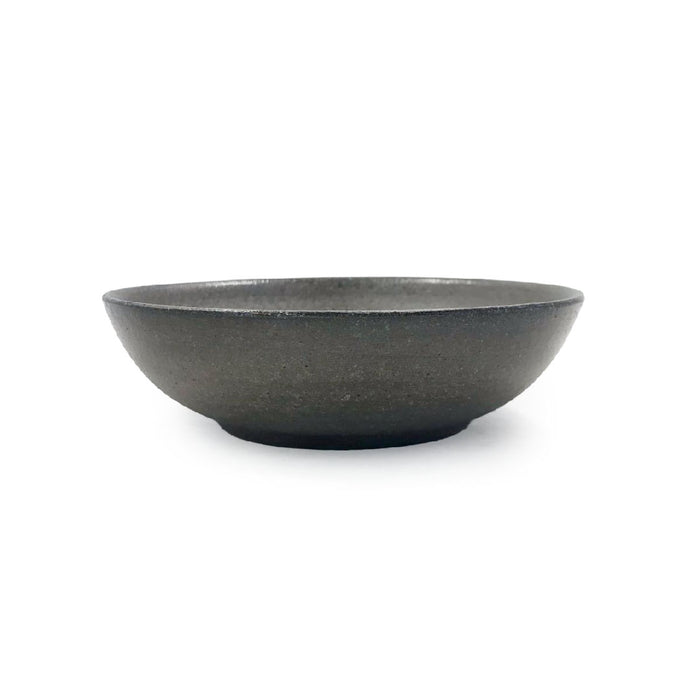 Kanayama Sueki Matte Charcoal Gray Kobachi Bowl 9 fl oz / 5.3" dia