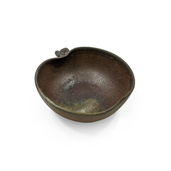Kanayama Matte Brown Ringo Apple Kobachi Bowl 6.5 fl oz / 3.9" dia