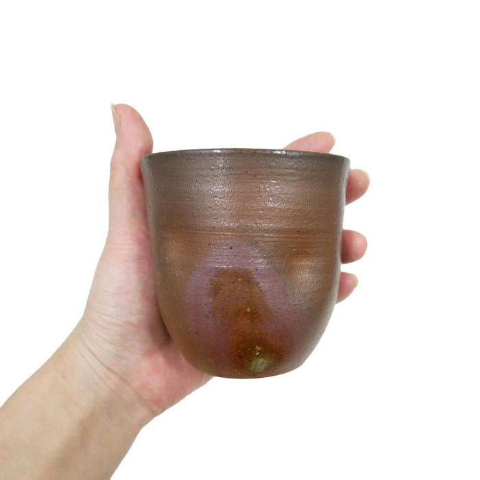 Kanayama Matte Brown Medium Beer Tumbler with Dimples 9.5 fl oz
