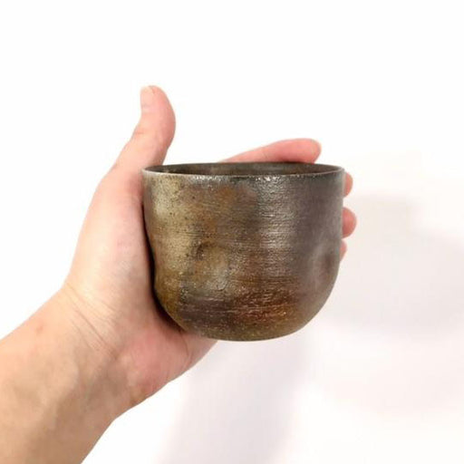 Kanayama Matte Brown Small Beer Tumbler with Dimples 5 fl oz