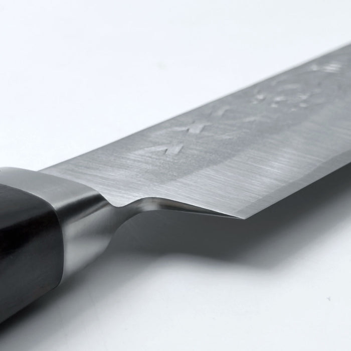 Tadafusa SLD Sujihiki 270mm Hammered Ebony Handle Heel