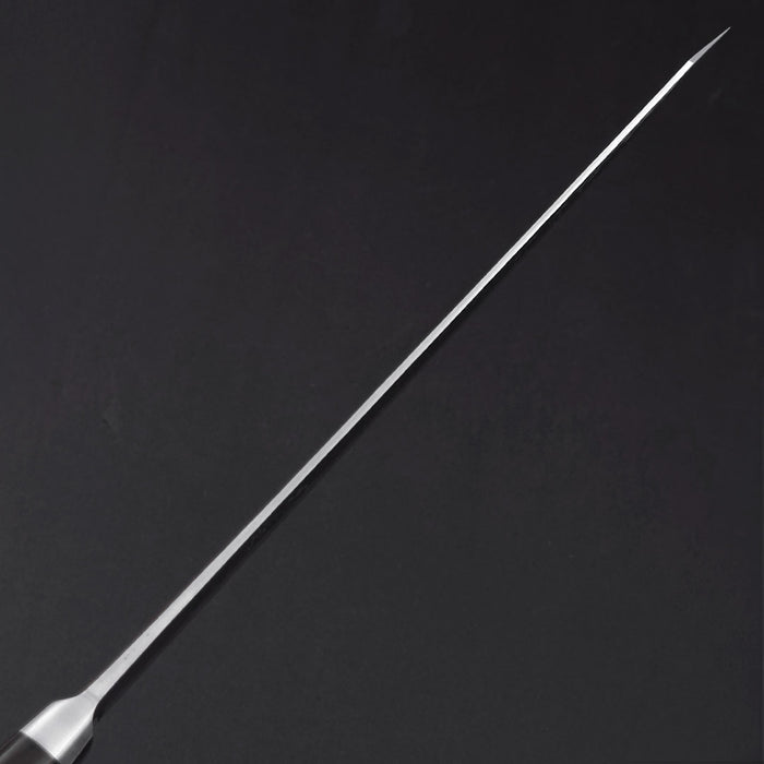 Tadafusa SLD Sujihiki 270mm Hammered Ebony Handle Spine