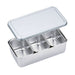 3-Compartment Stainless Steel Half Yakumi Mise En Place Pan Set