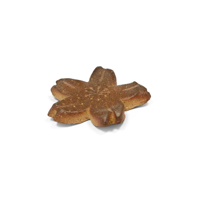 Kanayama Matte Brown Sakura Chopstick Rest Hashioki