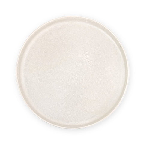P&B Matte White Rimmed Salad Plate 9