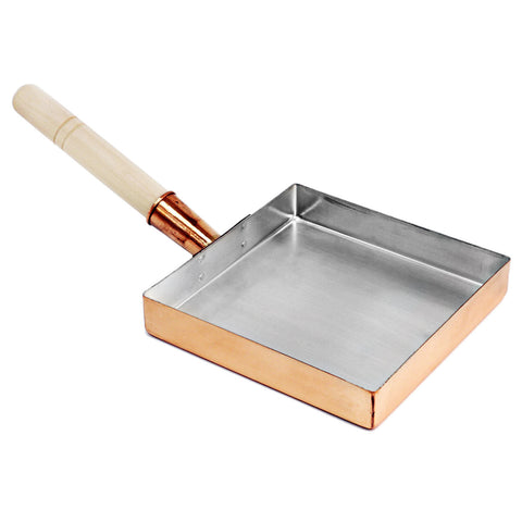 Copper Tamagoyaki Pan Large Square 9.5