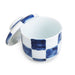 Blue Ichimatsu Checkered Chawanmushi Cup 8 fl oz